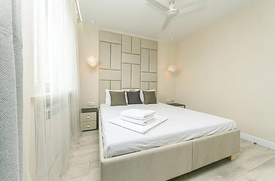 Apartmán Bessarabsky Kvartal Kyjev Ukrajina